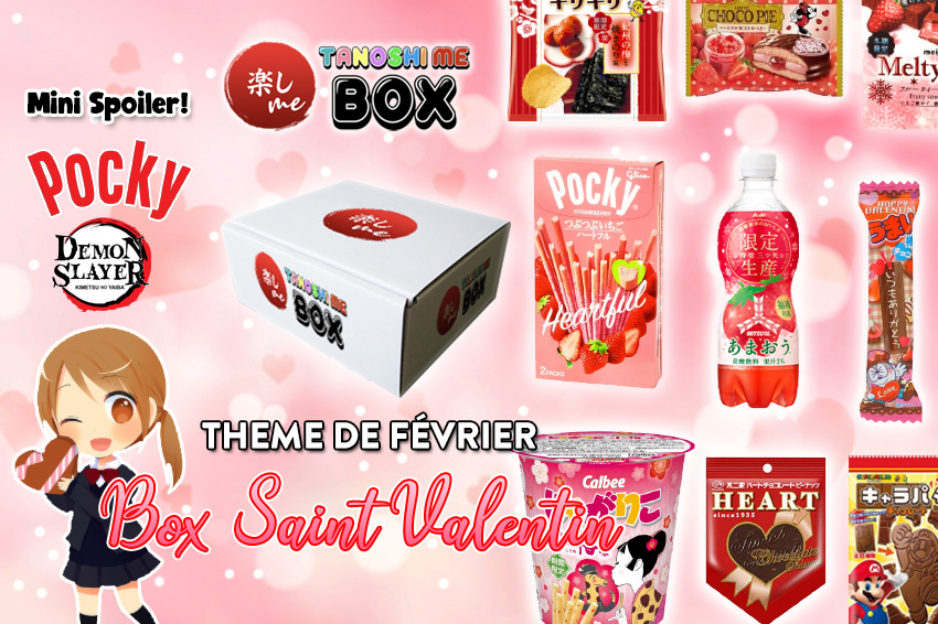 Tanoshi Me Box Saint Valentin